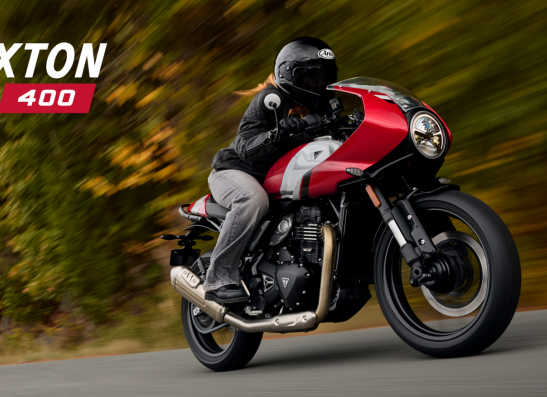 NEW TRIUMPH THRUXTON 400
