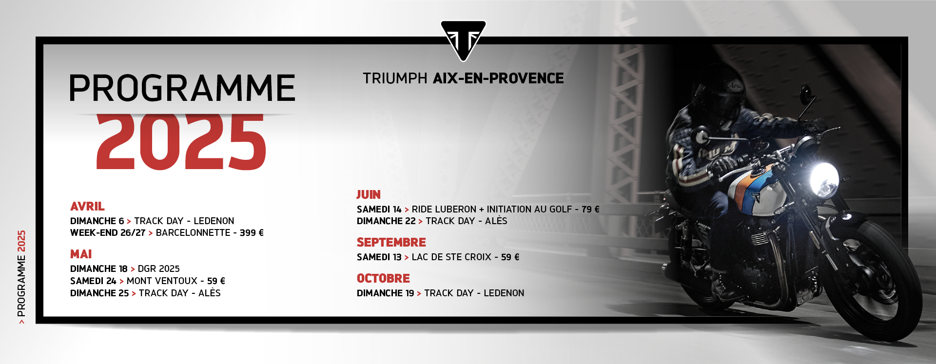 Programme 2025 Programme 2025